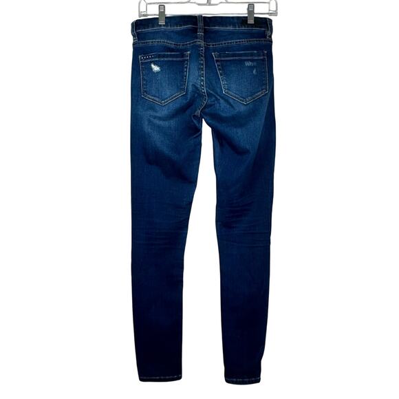 Blank NYC Blue Skinny Classique Distressed Skinny Denim Jeans 26 - Picture 4 of 14